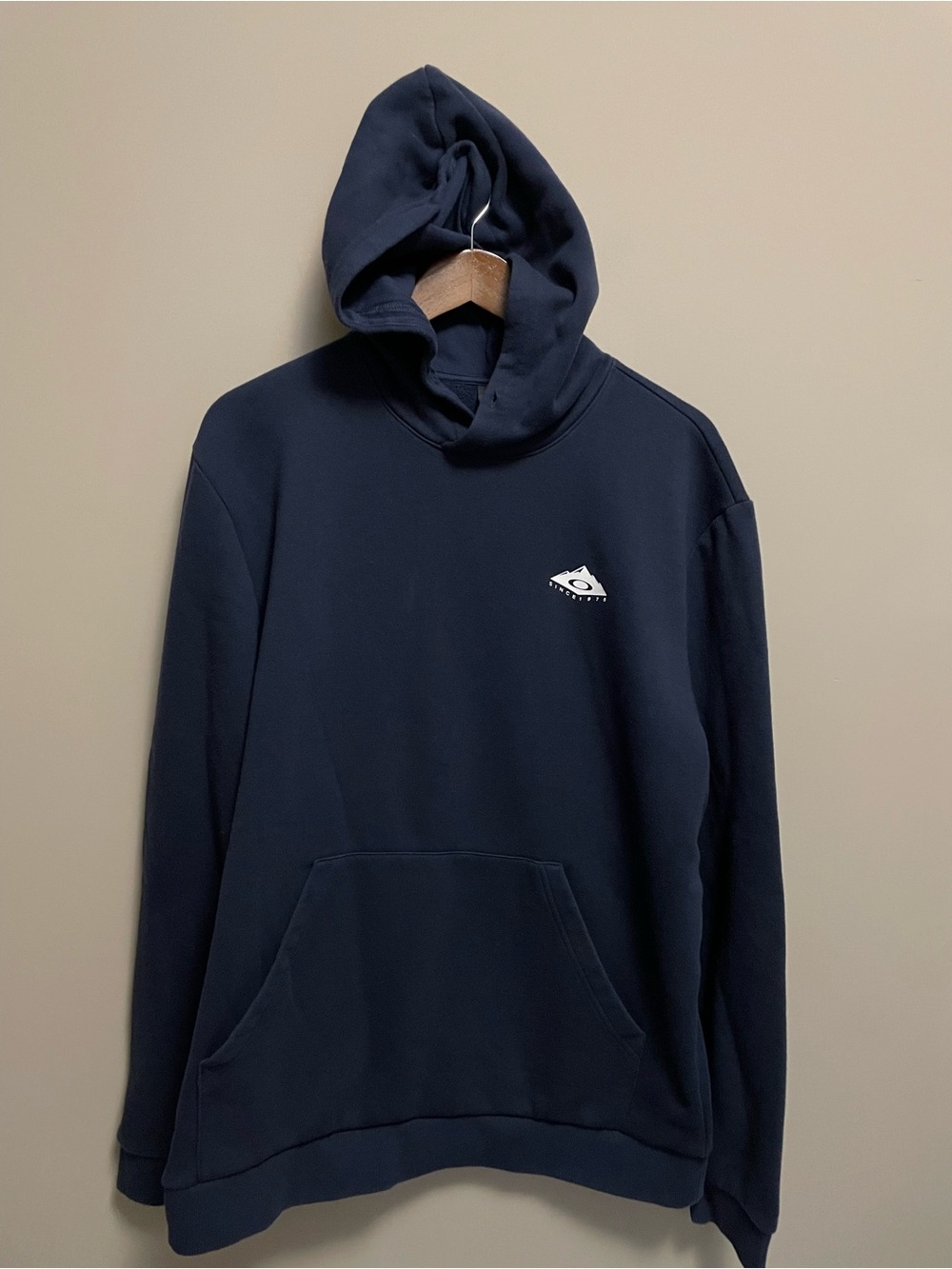 Oakley Navy Blue Hoodie Regular Fit Men XL